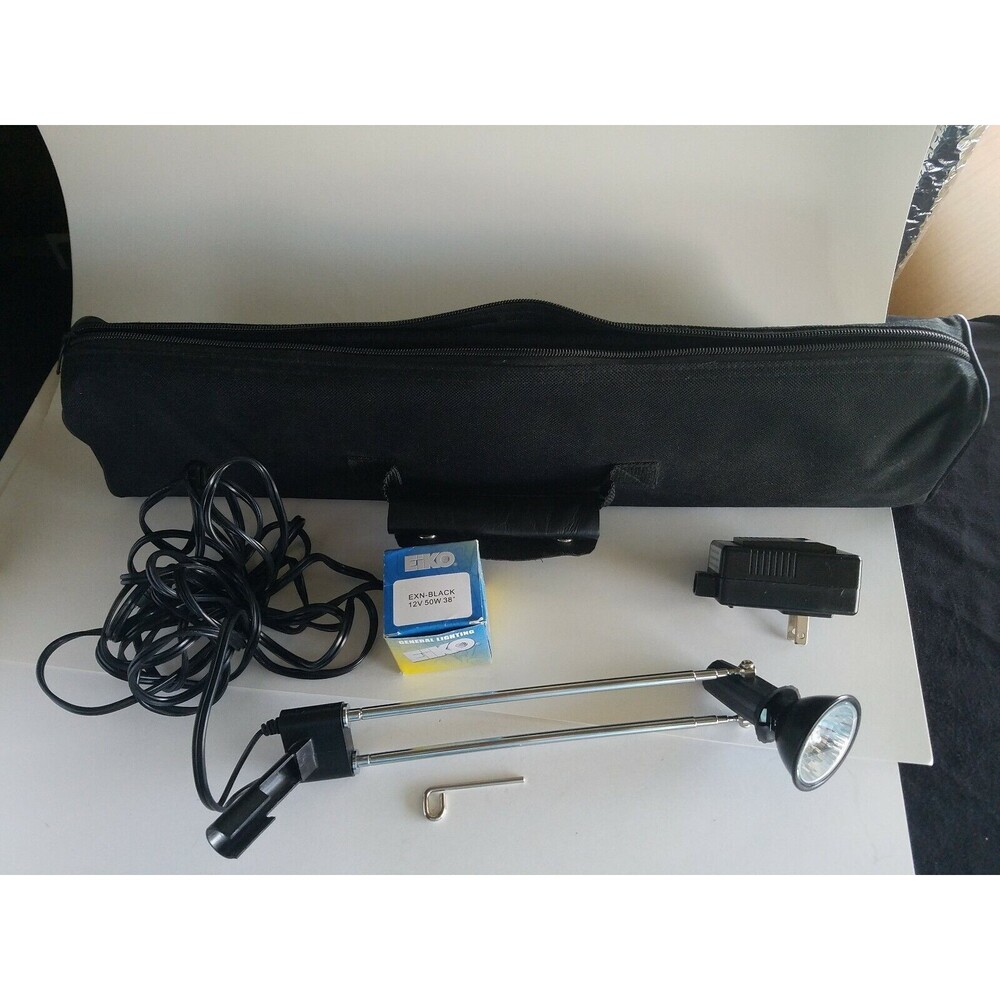 LED Display Light  telescopic Lamp for Retractable RollUp Banner w/carrying case